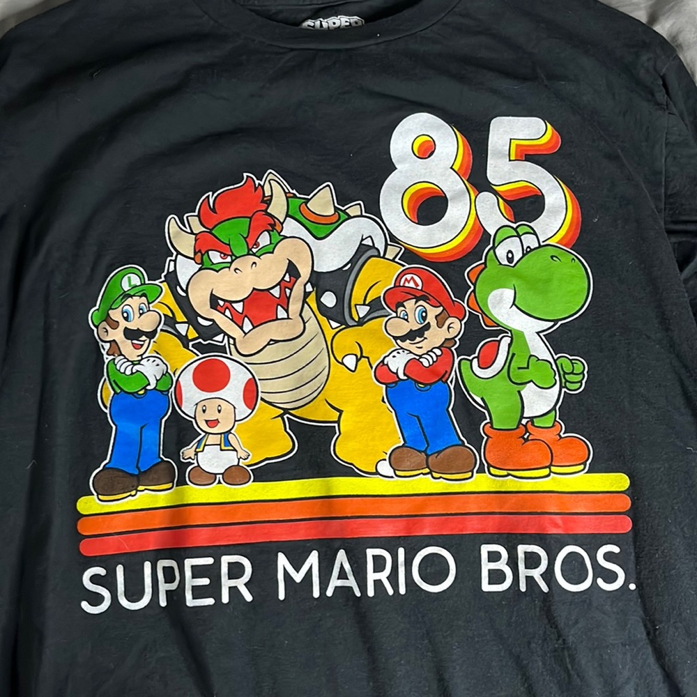 mario bros long sleeve